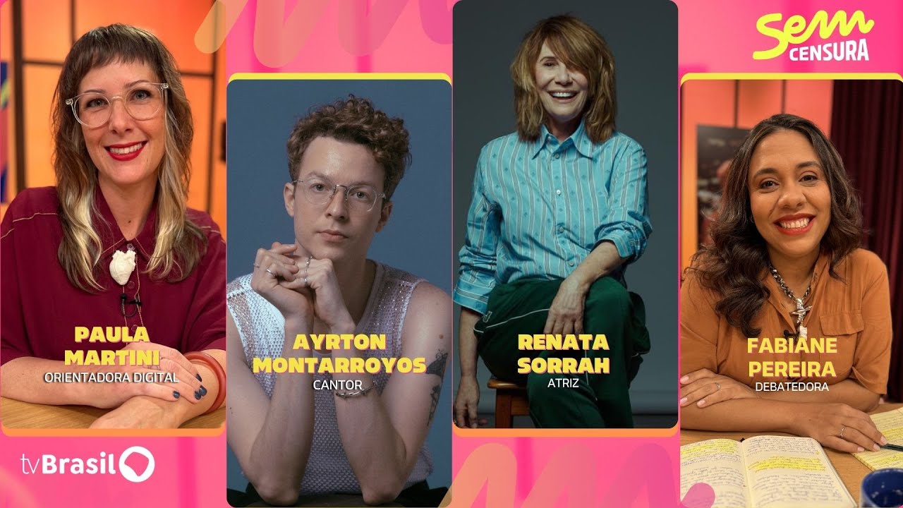 🔴 SEM CENSURA RECEBE RENATA SORRAH, AYRTON MONTARROYOS E PAULA MARTINI