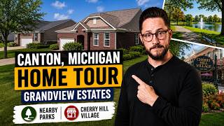 Canton Michigan Home Tour | Grandview Estates, Parks & Cherry Hill Village