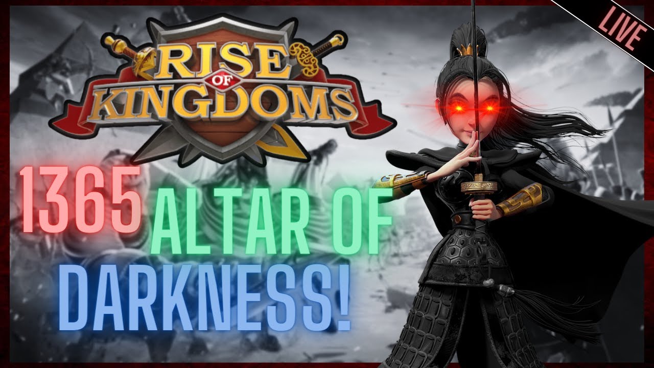 1365 Altar of Darkness Fights vs 1079, 1175, & 1188 in Rise of Kingdoms ...