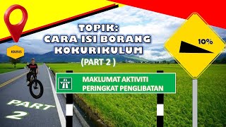CARA ISI BORANG 10 % PART 2 - PENGLIBATAN
