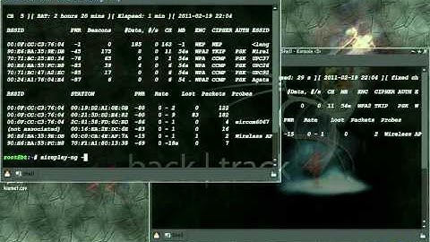 Hacking WPA2 secured AP with Backtrack 4 R2 using Intel 3945abg Wireless Adapter