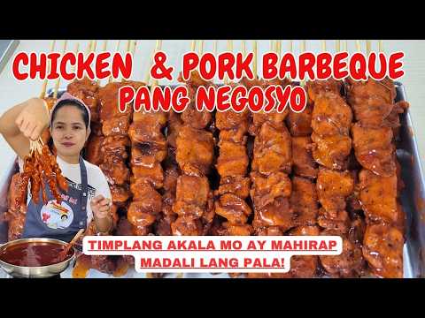 BARBECUE RECIPE, TIMPLANG AKALA MO AY MAHIRAP MADALI LANG PALA! | Complete Costing | Tipid Tips Atbp
