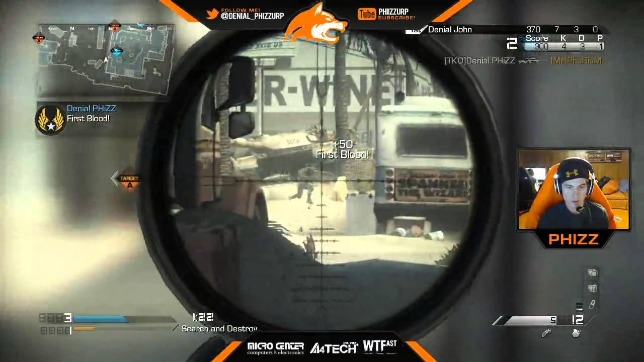 OpTic PHiZz 4v4 SND tournament