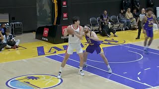 杨瀚森21分9篮板3助攻 | 举火烧天单臂暴扣，信心慢慢打出来了 | 撕裂之城混音 VS 南湾湖人 | 2025.11.17