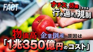 【物価高対策】「食品衛生法」がもたらす物価高と企業の撤退…ナチスを彷彿させる日本の行き過ぎた規制は必要か？【ザ・ファクト】