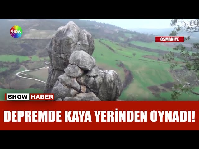Dev kaya kabusları oldu