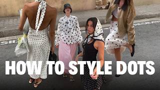 How to Style Polka Dots | Chic, Minimal, Modern Looks