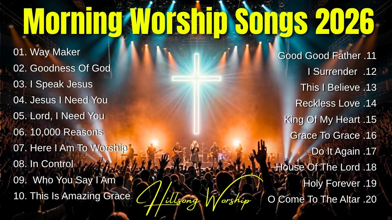 Wake Up With Jesus ✝️ Morning Worship Songs 2026 | Prayer & Praise,Feel God's Presence Every Morning