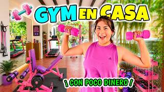 ADIOS TACOS! 🌮 ADIOS HAMBURGUESAS! 🍔 Puse un GYM EN MI CASA