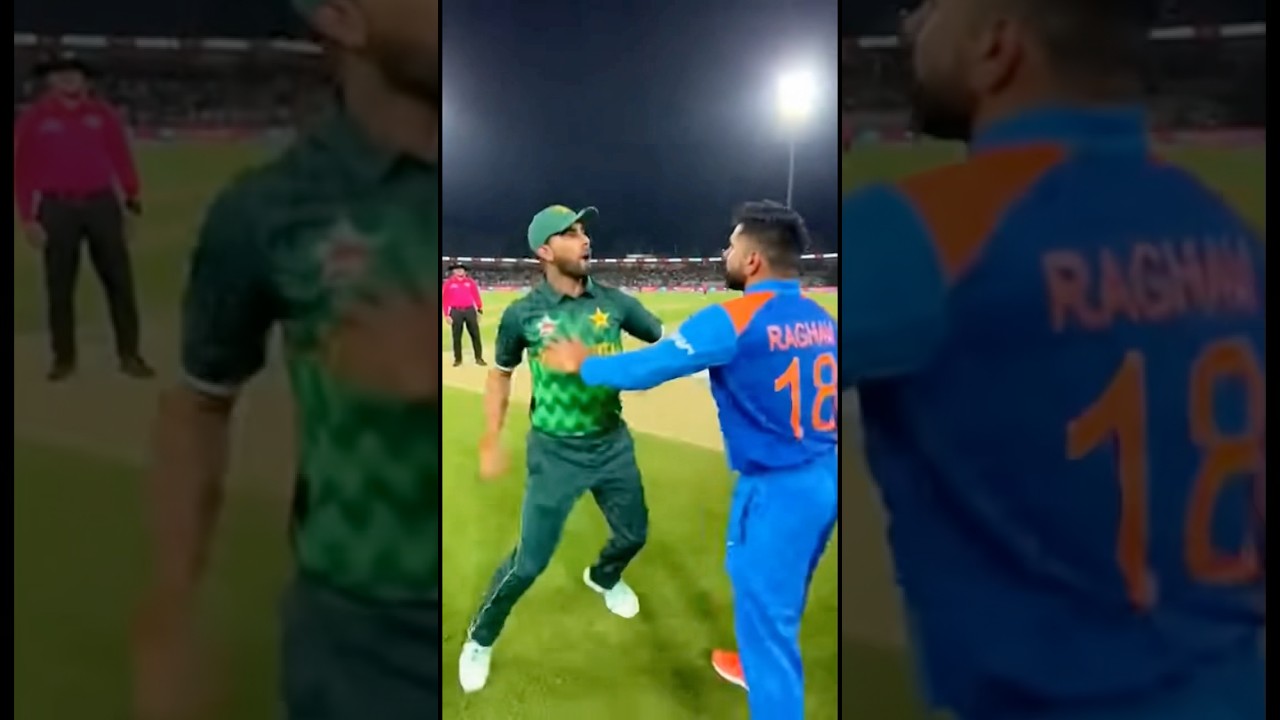 U19 India Vs Pakistan Heat Moment Viral Video😱 
