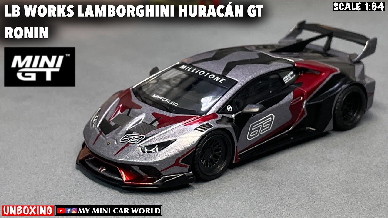 MINIGT 1/64 LB★WORKS Lamborghini Huracán MY MINI CAR WORLD』UNBOXING MINI GT 1/64 LB WORKS LAMBORGHINI