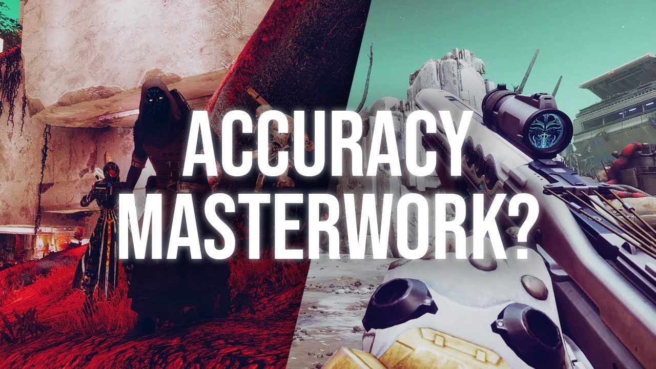 Xur is selling a weapon with a RARE Accuracy masterwork