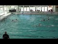 Ref:AxJkYwA4-OI Water-polo : r�mi saudadier (cn noisy-le-sec), le renard face � s�te natation