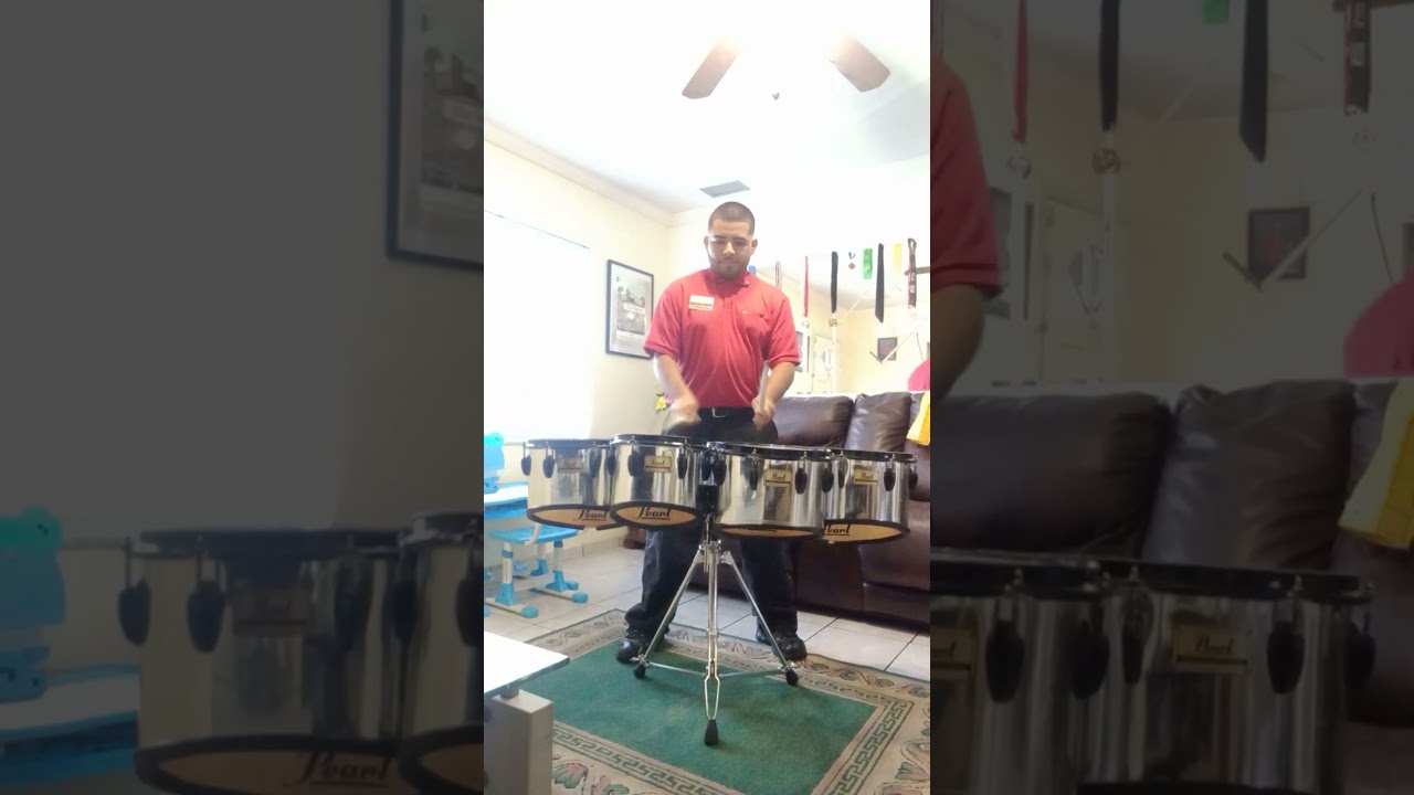 University of North Texas 1996 Tenor Feature on the BD 2010 Drums (First Try!) 