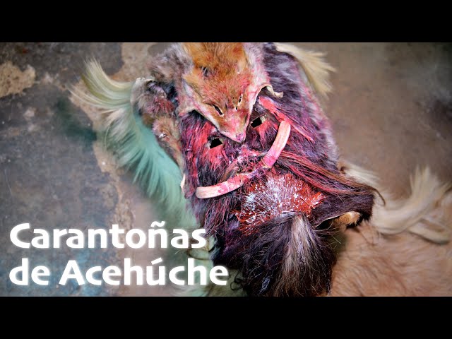 [4K] Carantoñas de Acehúche. Procesión Completa