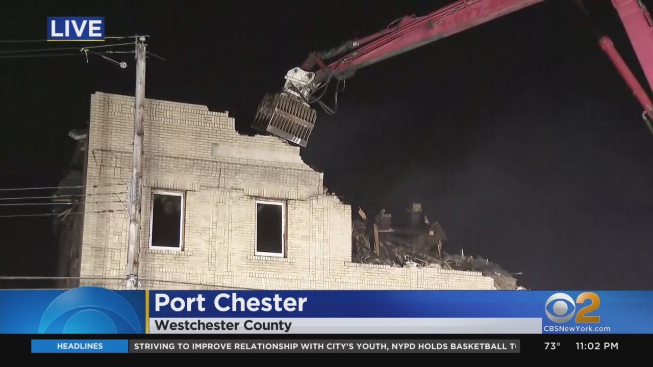 5-Alarm Fire Destroys Apartment Building, Restaurant In Port Chester