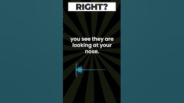 Not feeling confident about having a big nose, watch this.