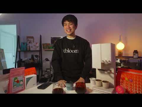 High vs. Low RPM grinding on xBloom Studio - Standout Anoxic Washed SL28 Coffee Tasting - video from xBloom
