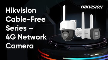 Hikvision Cable-Free Series – 4G Network Camera