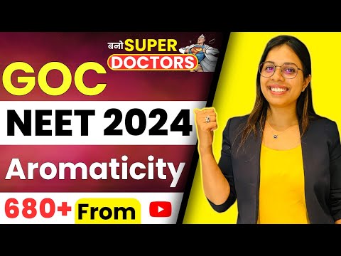 Aromaticity | GOC | Organic Chemistry Class 11 | NEET 2024 CHEMISTRY | Saloni mam