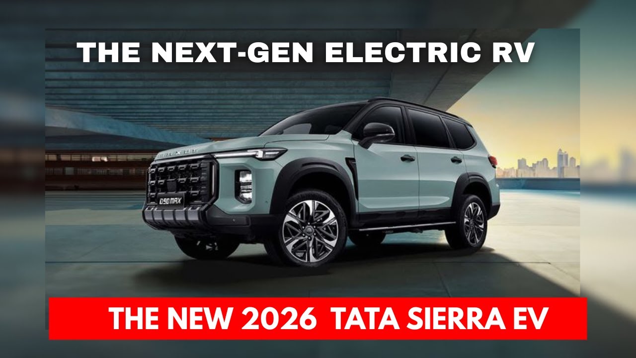 Tata Sierra EV — The Iconic SUV Returns as a Futuristic Electric Beast