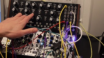 Make Noise Maths and Moog Mother 32 Subharmonics Sequence Demo