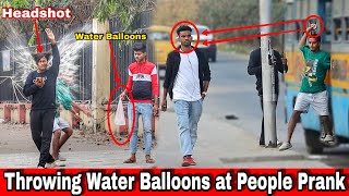 Throwing Water Balloons at People Prank - Amezing Prank| Epic Reactions| By TCI
