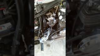 Clogged fuel line