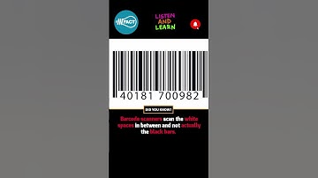🛒📦 The Hidden Magic of Barcodes: Scanning the Spaces in Between #educationalfacts #viral #shortvideo