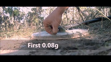 Why we can find Lighter Gold deeper than Heavier Gold. Coiltek Elite Minelab GPX 4500