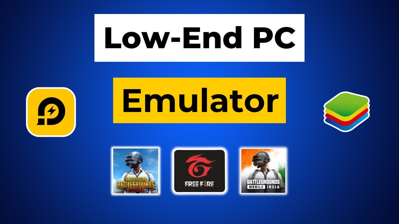 🚀 Best 2 Emulators for Low-End PC in 2025 ⚡ | Smooth Gaming on Weak PCs!