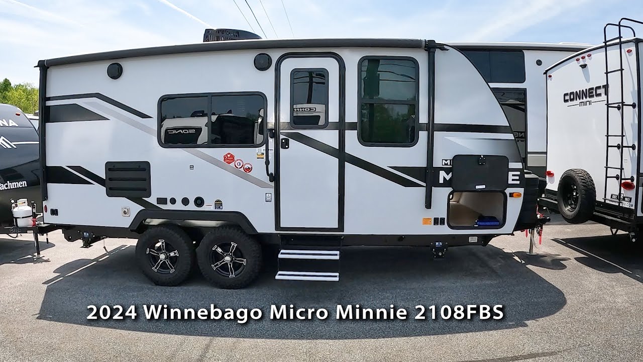 Check Out the New 2024 Winnebago Micro Minnie 2108FBS!