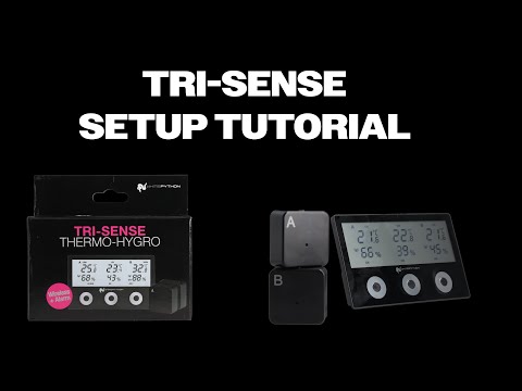 Set up White Python Tri-Sense Thermo/Hygro | Easy reptile enclosure thermo-hygro setup tutorial