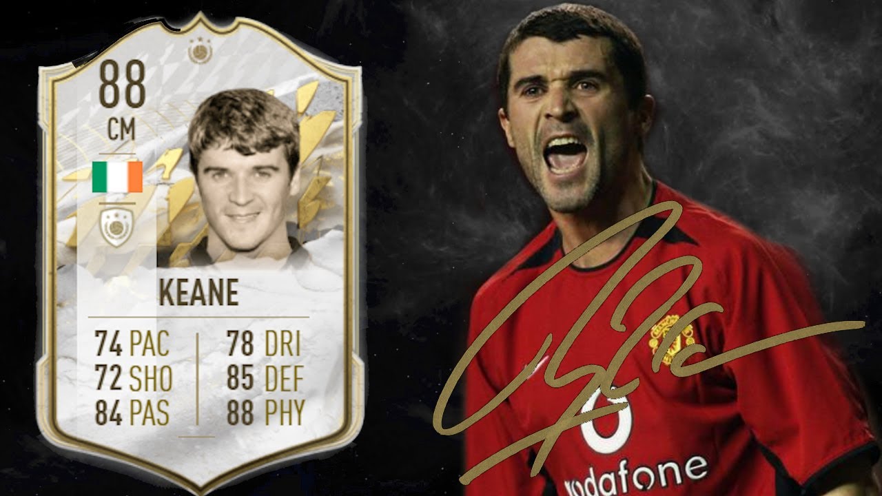ROY KEANE 88 MID ICON FIFA 22 PLAYER REVIEW I FIFA 22 ULTIMATE TEAM