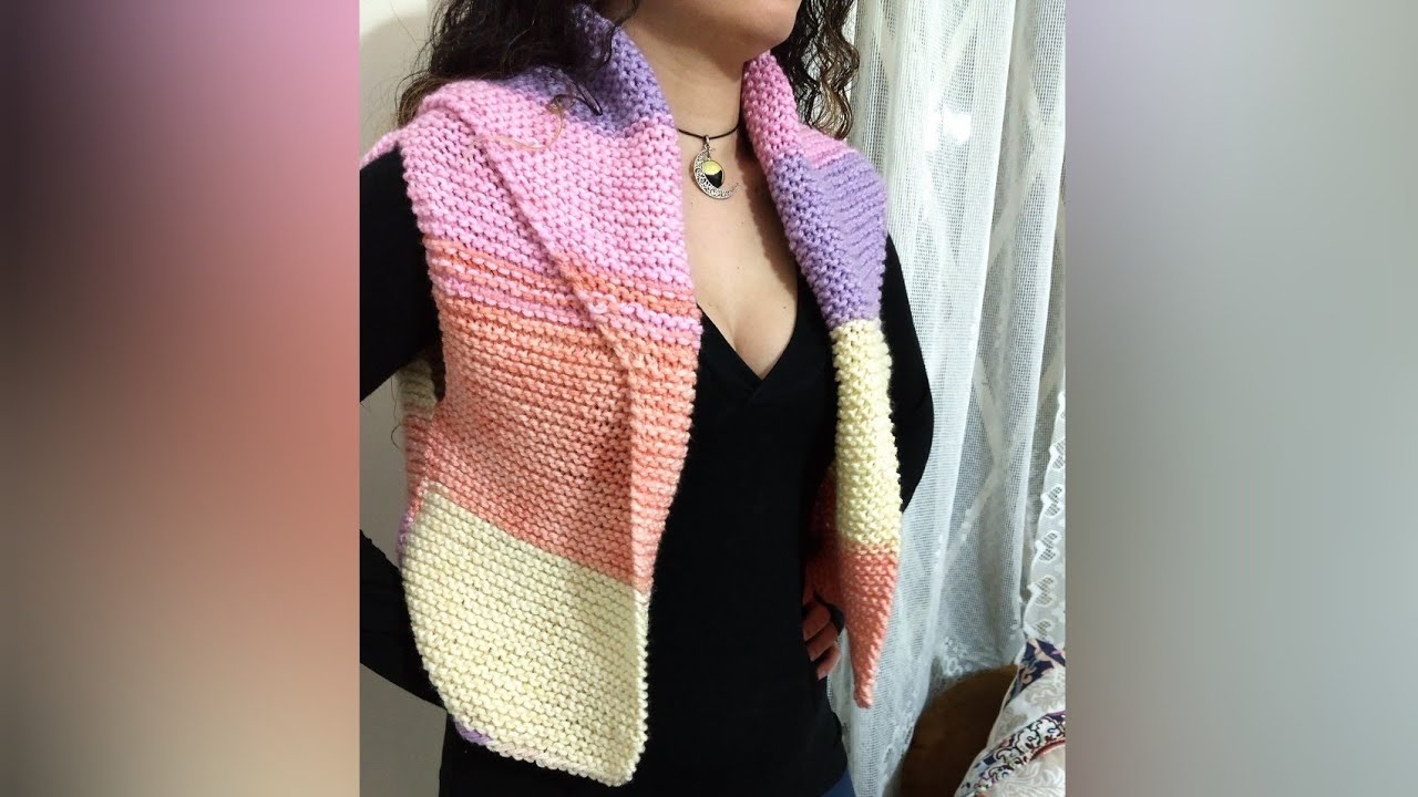 Colete cupcake em tricô - nível básico por Neuzy Valim