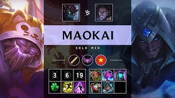 Maokai Mid vs Sylas - VN Master Patch 25.17