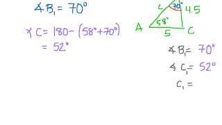PC - 6.1 Example 5 - The Ambiguous Case (SSA) Two Solutions