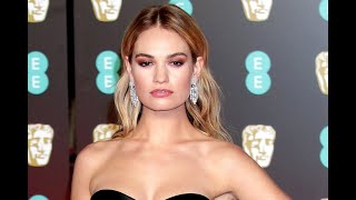 LOVING LILY Who is Lily James’ boyfriend Michael Shuman?