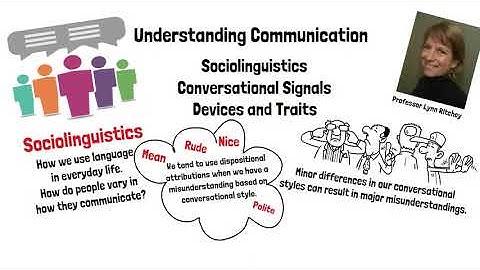 Understanding Communication: Sociolinguistic