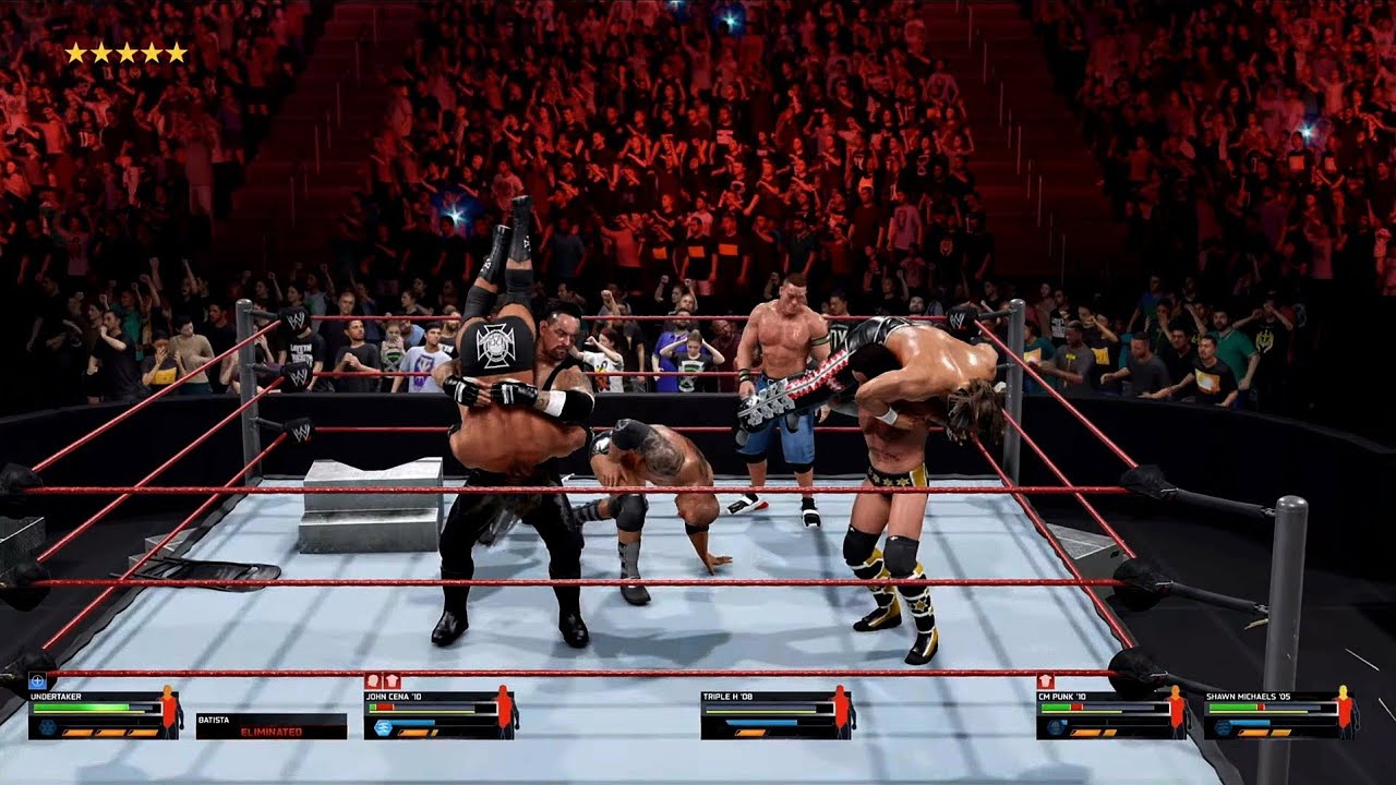 WWE No Way Out 2009 #1 Contender Gauntlet Match