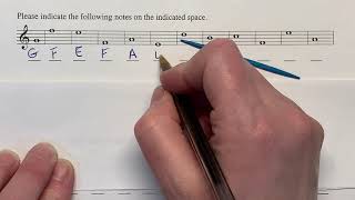 Lesson 5: Note Reading Worksheet - Treble staff practice. - YouTube lesson-5-note-reading-worksheet-treble-staff-practice-youtube