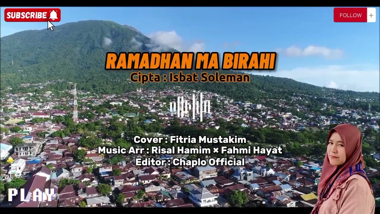 KASIDA RAMADHAN MA BIRAHI - Cover Fitria Mustakim ( TERBARU 2024 )