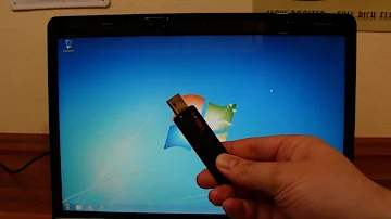 Wie bekomme ich Windows 7 auf einen USB-Stick?