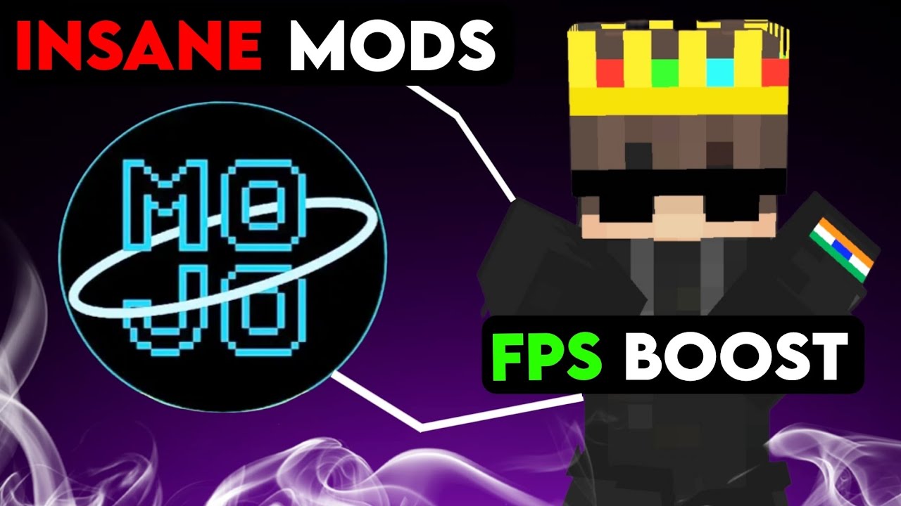 Minecraft best performance MODS 🔥 ( Mojo Launcher )