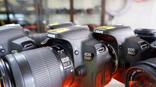 CANON EOS 700D Mulai harga 3 jutaan MURAH  DI BAWAH PASARAN