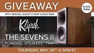 Inside the NEW Klipsch Powered Speakers | Live Q&A + Giveaway