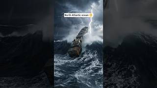 North Atlantic ocean 😳 #shorts #shortsfeed #ocean