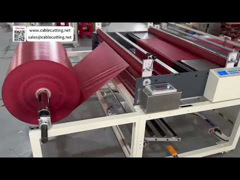 Copy and Wrapping Paper Full Auto Unwinding Auto Speed Adjusting Cutter Operation System