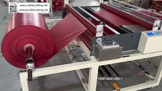 Copy and Wrapping Paper Full Auto Unwinding Auto Speed Adjusting Cutter Operation System