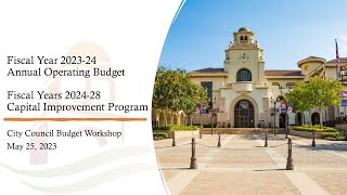 Temecula City Council Budget Workshop - May 25, 2023